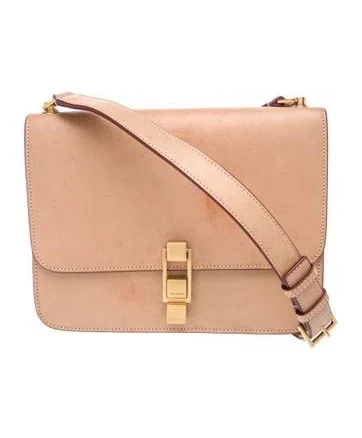 Saint Laurent Interlocking CC Le Carre in Neutrals
