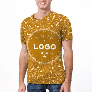 Custom Logo All Over Print T-shirt