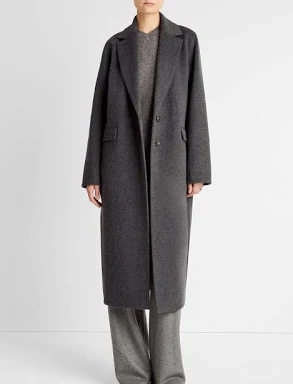 Vince Women's Cashmere-Wool Single-Breasted Coat