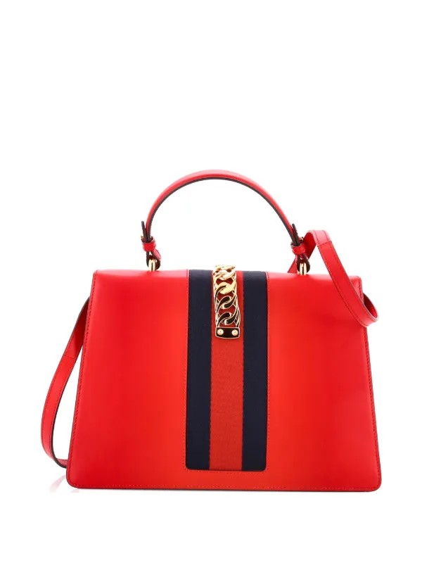 Sylvie Leather Top Handle Bag