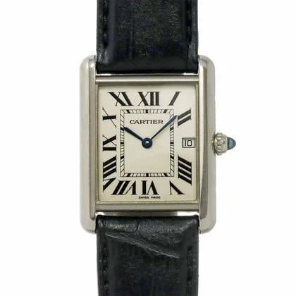 Cartier Tank Louis 18K White Gold Watch