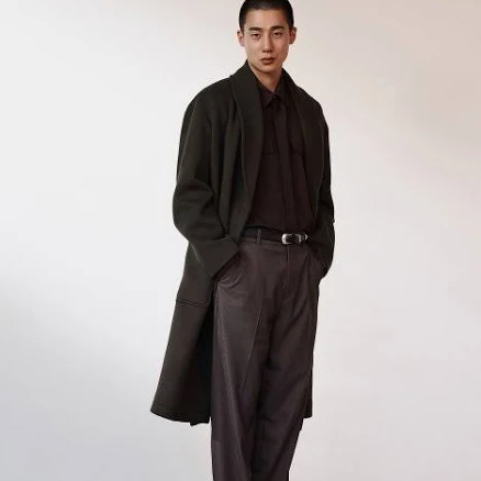 insilence SHAWL COLLAR COAT