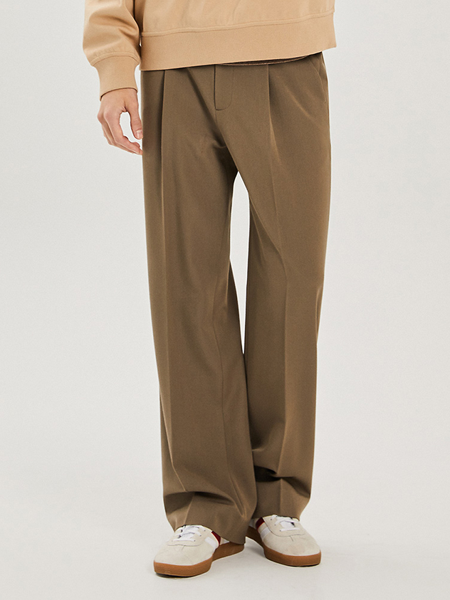 Tucked Wide Pants