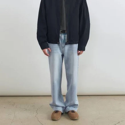 INSILENCE Domingo Washed Denim Pants