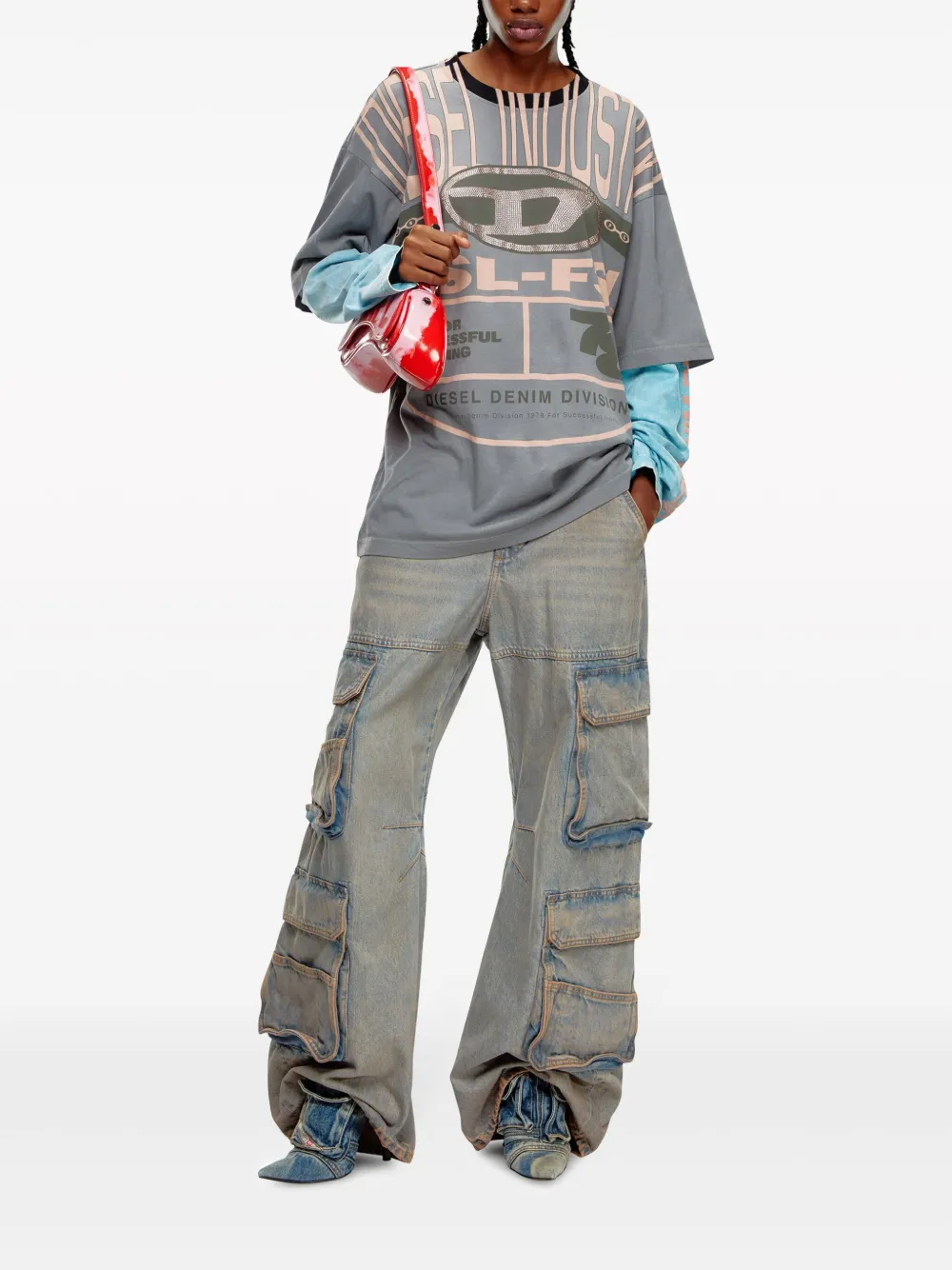 Wide-leg Jeans