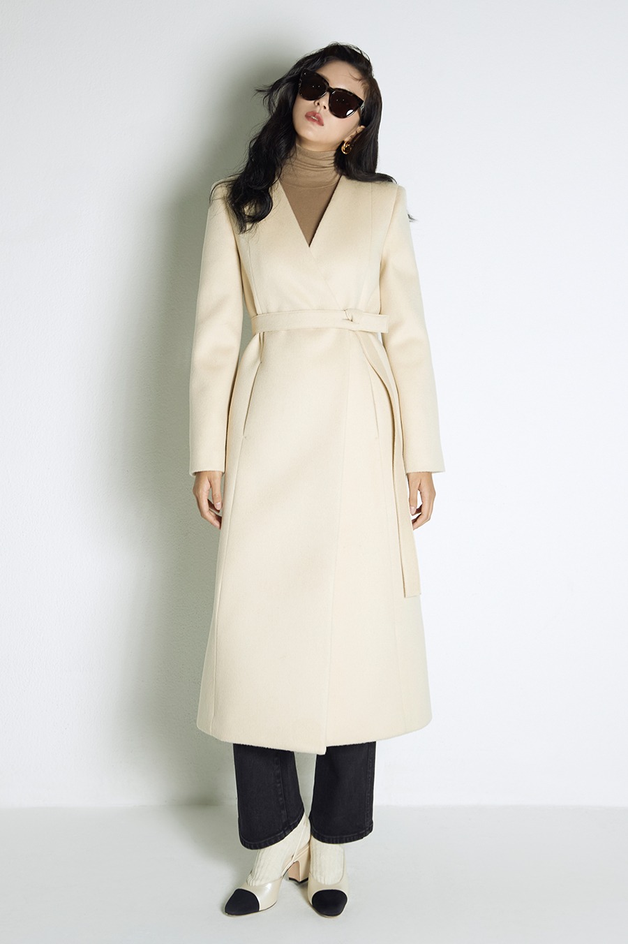 NO.9 OUTER - CREAM BEIGE