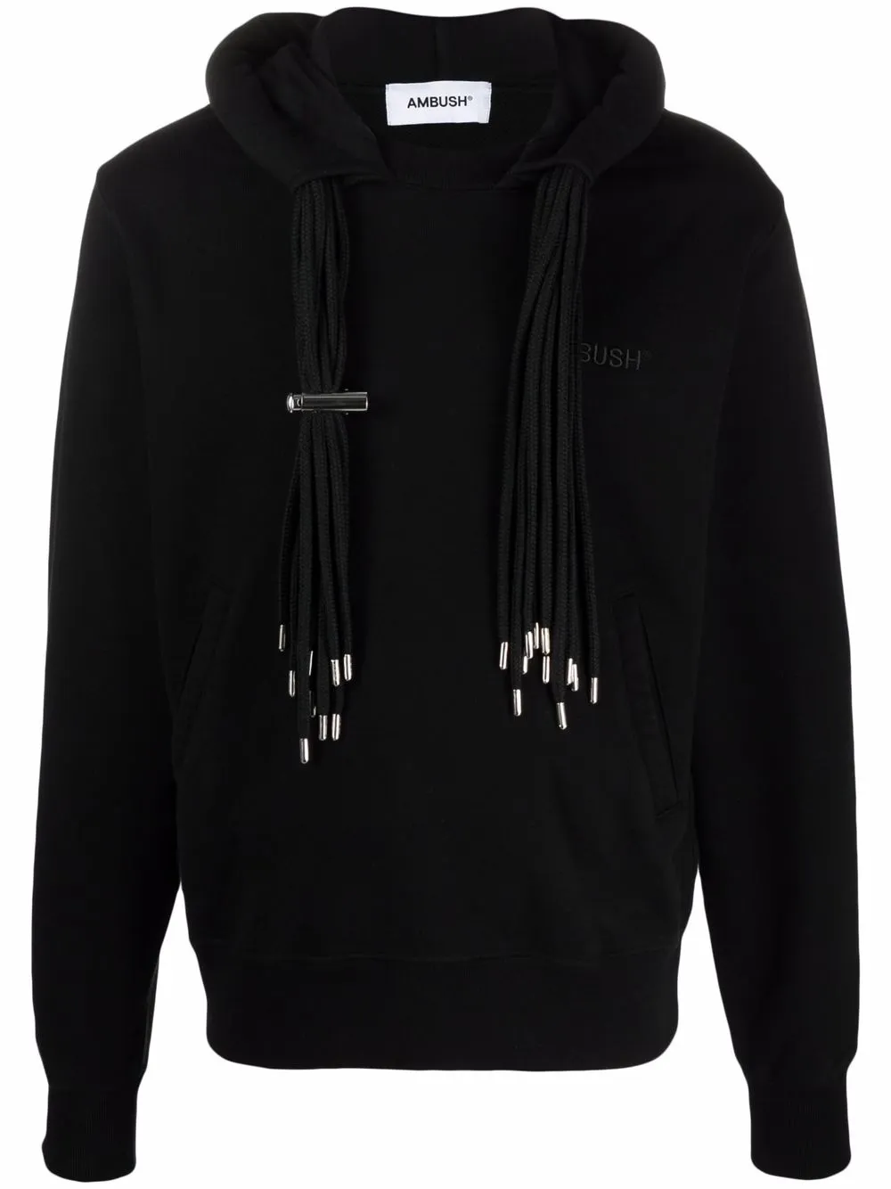 Tassel-detail Cotton Hoodie