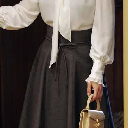 BAU by Bride And You High Waisted Full Skirt