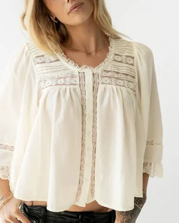 böhme Kylee Lace Non Stretch Blouse