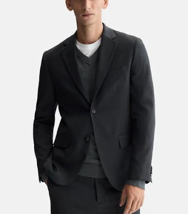 H&M Men's Regular-Fit Single-Breasted Jacket