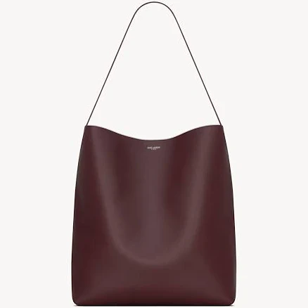 Saint Laurent Men's Bold Leather Hobo Bag