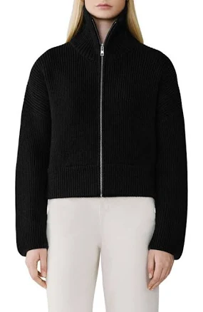 Soia & Kyo Women's Noelle Wool Blend Cropped Cardigan