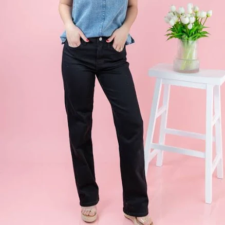 Vervet Midnight Move Straight Leg Jeans
