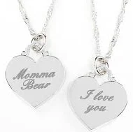 Engraved Message Necklace