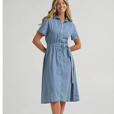 Lee Women's Legendary Midi Swing Dress