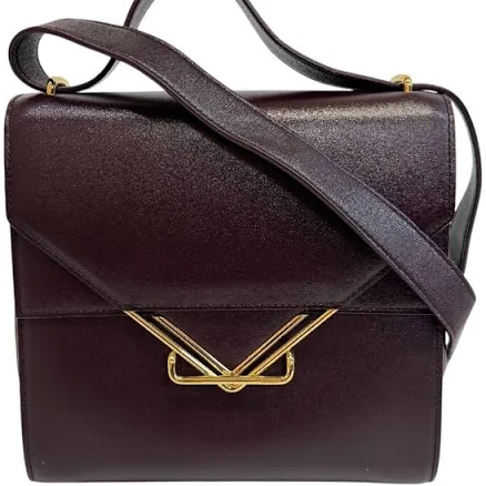 Bottega Veneta The Clip Leather Shoulder Bag