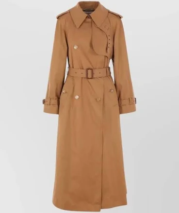 Chloé Cotton Belted Trench Coat