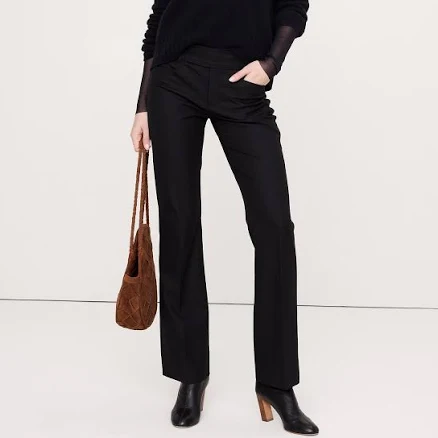 Banana Republic Women's Mid-Rise Slim Bootcut Pants