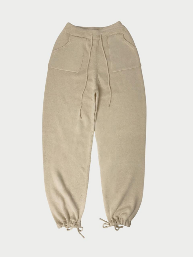 Warm texture Jogger Pants