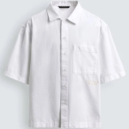 Zara Men's Embroidered Overshirt