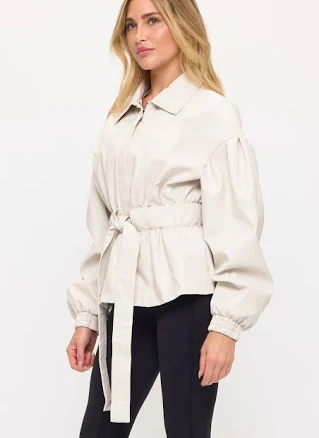 Belted Luxe Jacket