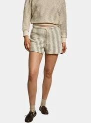 Bennie French Terry Stripe Shorts