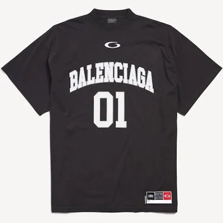 Balenciaga Men's Oversized Basketball Series T-Shirt