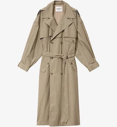 Marant Etoile Bicolor Cotton Coat