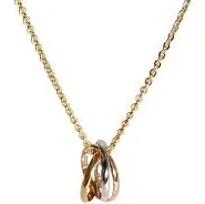 Cartier 18k Tricolor Gold Trinity Pendant Necklace - $1,600 | ReGEM