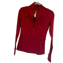 NWT Lululemon define jacket nulu BERRY RUMBLE Size 6