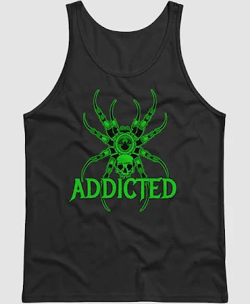 Addicted to Spiders Tank Top
