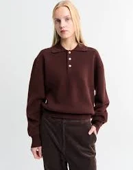 Dunst Unisex Collared Sweater
