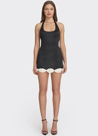Cake Bow Mini Dress
