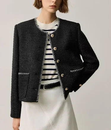 LILY Classic Tweed Short Jacket