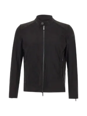 Cropped Biker Jacket