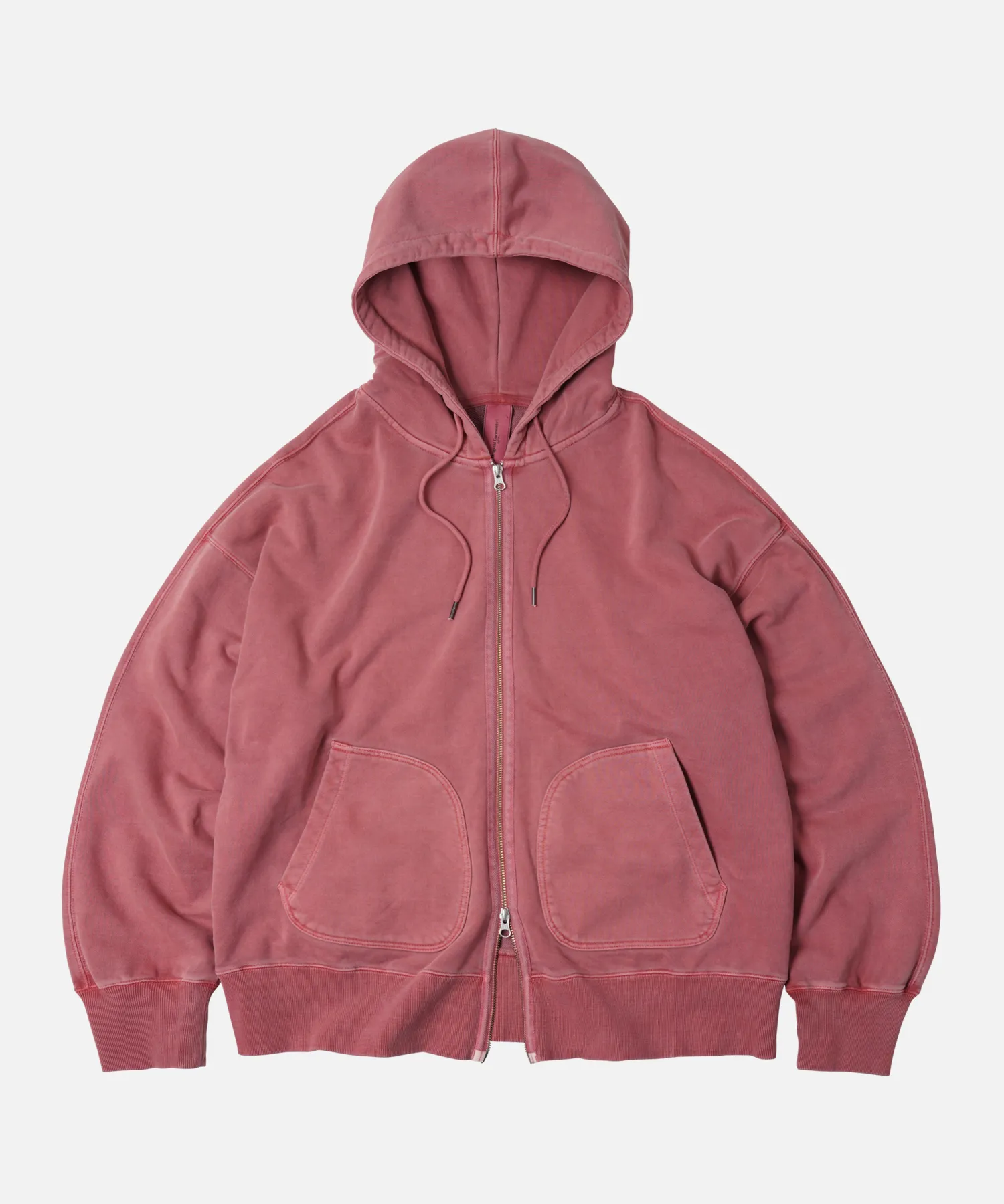 OG PIGMENT DYEING HOOD ZIPUP PARKA _ PINK