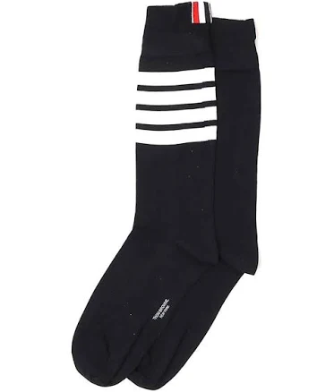 Thom Browne 4-Bar Athletic Mid-calf Socks