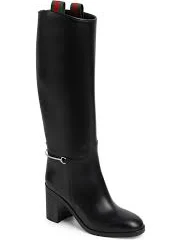 Horsebit Knee High Boot (Women)