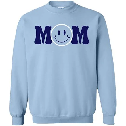 Mom Smiley Graphic Sweatshirt