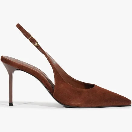 Schutz Women's Alicia Sling Suede Pumps