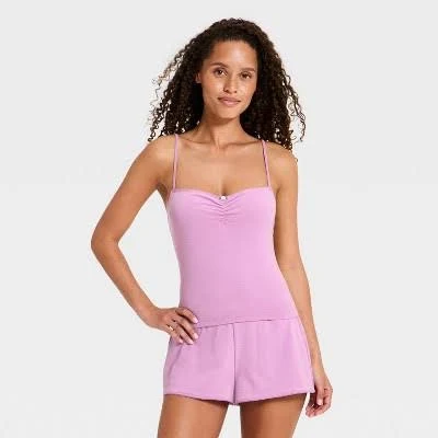 Wild Fable Women's Jersey Tank and Shorts Pajama Set