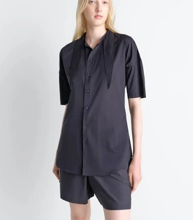 Lemaire foulard Detailed short Sleeved Shirt