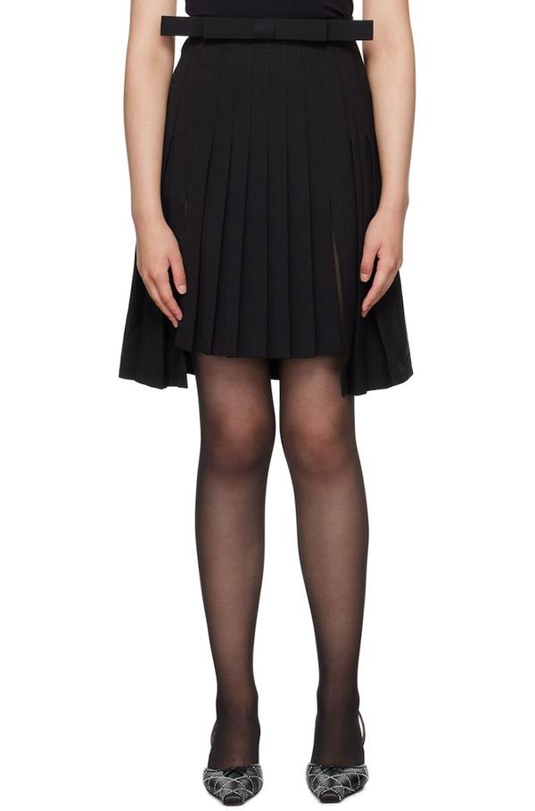 Shushu/Tong Black Midi Skirt