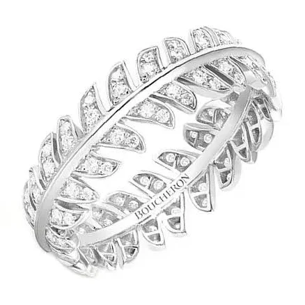 Boucheron Plume de Paon Wedding Ring