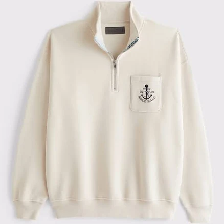 Abercrombie & Fitch Men's Essential Half-Zip Sweatshirt