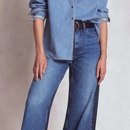 Boden Women's High Rise Wide Leg Jeans