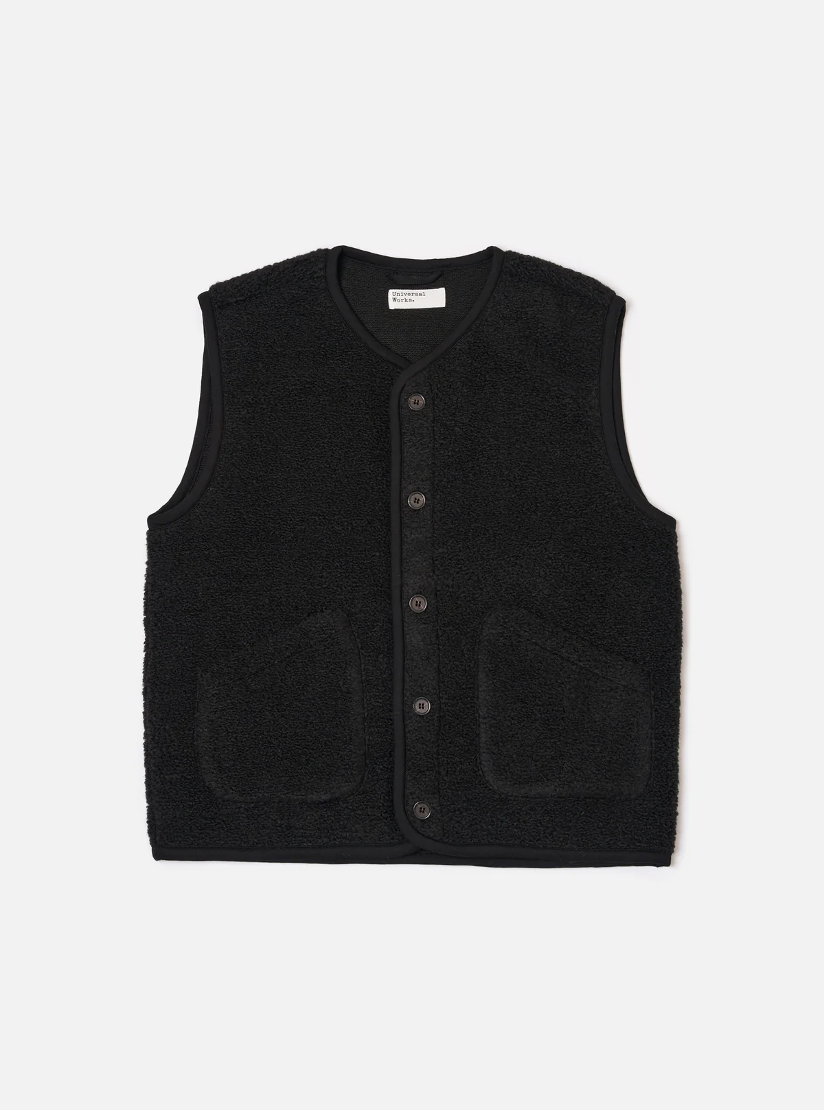 Men's Black Alvar Fleece Lancaster Gilet