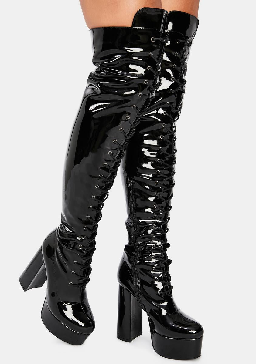 AZALEA WANG Philly Thigh High Boots