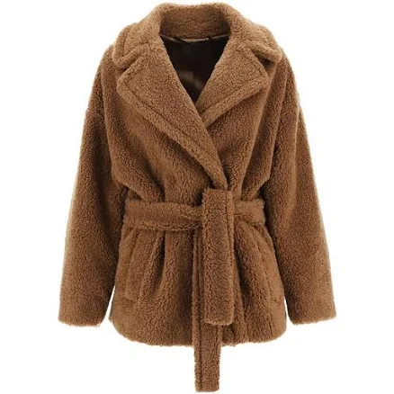 Weekend Max Mara Ramino Belt Teddy Coat