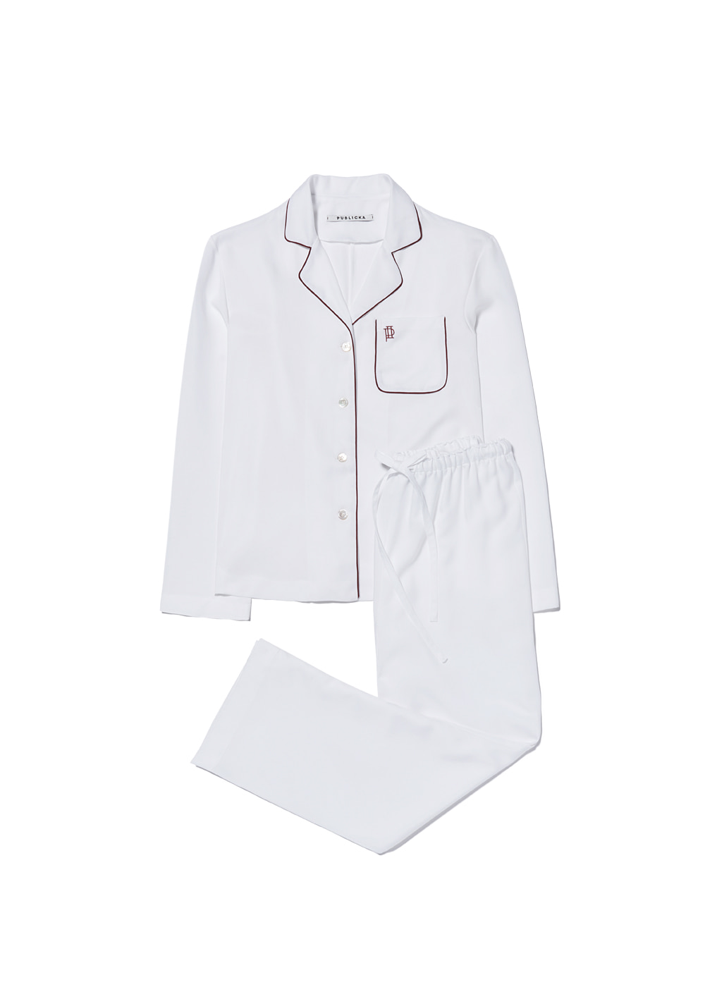 [PUBLICKA] HOMEWEAR SET-UP, WHITE
